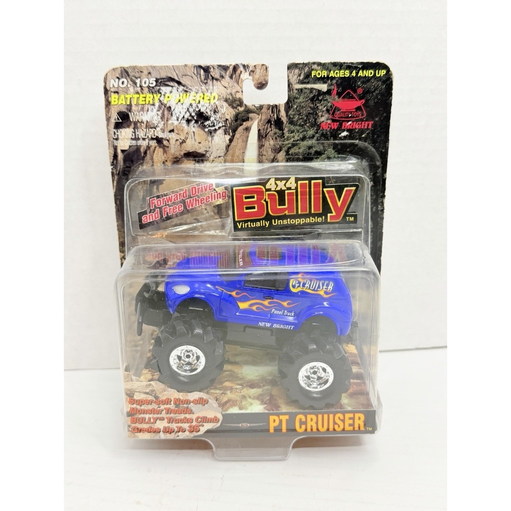 2000 New Bright Bully 4x4 PT Cruiser Panel Truck Battery Toy MOC Sealed